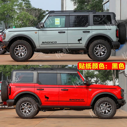 Fashion Sport Custom Appearance Modified Vinyl Decal Kit for Ford Bronco | KK Wrap - 200000182:173#C-200000182:496#D-200000182:350686#E-200000182:366#A-200000182:175#B-  DRIVEN - 4