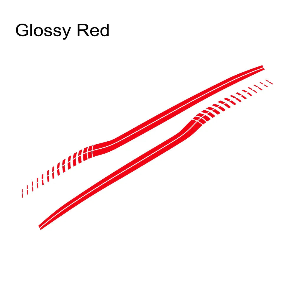 Sport Stripe Waistline Decal for Dodge Charger | Vinyl Film Styling Body Sticker - 200000182:350852#Glossy Orange-200000182:10#Glossy Red-200000182:175#Glossy Blue-200000182:366#Glossy Yellow-200000182:193#Glossy Black-  DRIVEN - 15