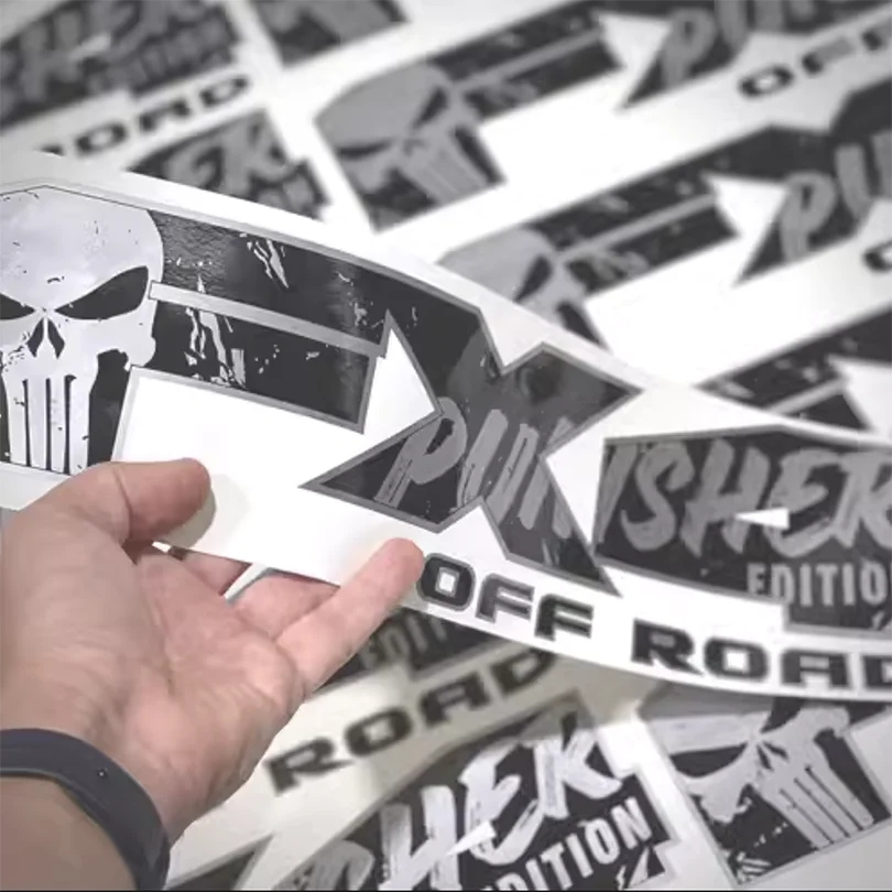 FX4 Off-Road Skull Bedside Decal for 4x4 Trucks | Modified Vinyl Sticker Kit - 200000182:193#A-200000182:29#B-  DRIVEN - 6