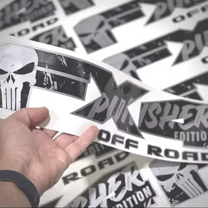FX4 Off-Road Skull Bedside Decal for 4x4 Trucks | Modified Vinyl Sticker Kit - 200000182:193#A-200000182:29#B-  DRIVEN - 6