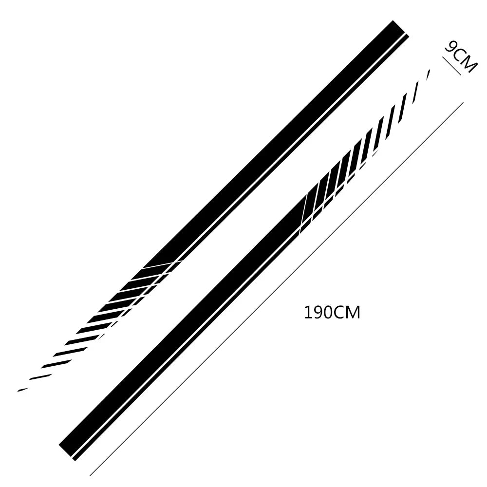Door Side Vinyl Film Decal for Audi A3 / S3 / A4 / A6 / A7 / A8 / Q3 / Q5 | 2-Piece Body Sticker - 200000182:350853#Matt Sliver-200000182:200006152#Colorful Laser-200000182:173#Glossy Blue-200000182:350850#Matt Gold-200000182:350852#Glossy Orange-  DRIVEN - 5