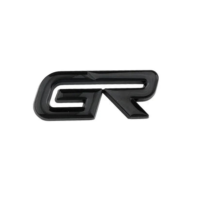 GR Logo Front Grille Emblem Sticker for Toyota Land Cruiser / Yaris / Camry / Vios | Gazoo Racing Badge