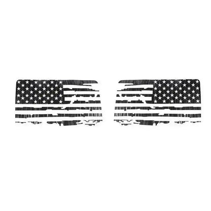 Rear Window Tint Decal Ornament for Ford Bronco (2021+) | PVC Privacy Sticker - 200000182:691#PVC C-200000182:29#PVC B-200000182:193#PVC A-200000182:366#soft carbonfiber D-200000182:350852#PVC D-  DRIVEN - 9