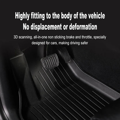 TPE Floor Mats & Luggage Mat for Tesla Model Y Juniper Premium / Performance (2025+) | All-Weather Set - 200000182:29#3PCS floor mats-200000182:10#6PCS sets-200000182:350852#5PCS sets-200000182:366#5PCS sets-200000182:175#7PCS sets-  DRIVEN - 2
