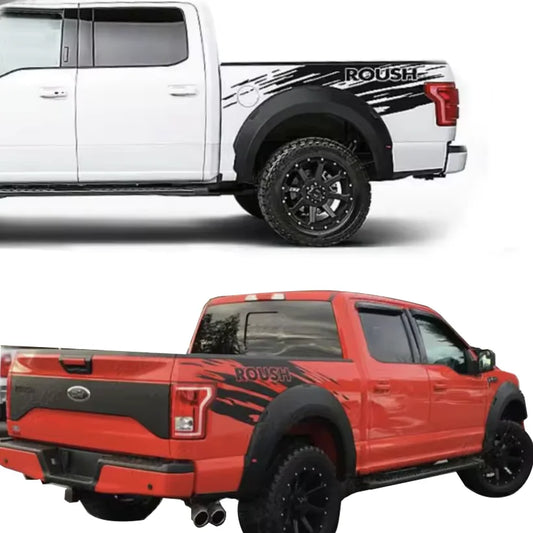 Matte Black Body & Trunk Stripe Decal for Ford F-150 Raptor (2015–2019) | Sport Vinyl Graphics - <none>-  DRIVEN - 1