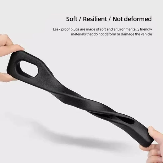 Seat Gap Filler Leak Strip with Storage Slot for Jeep Renegade / Wrangler | 2-Piece - 14:2904#Black;200007763:201336100-  DRIVEN - 2
