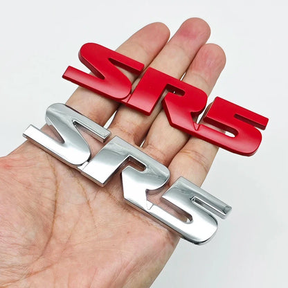 3D Metal SR5 Emblem Fender / Door Side Badge for Toyota | Logo Letter Sticker