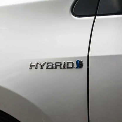 Metal HYBRID Front Grille & Trunk Badge Emblem for Toyota Land Cruiser / Camry | Decal Sticker