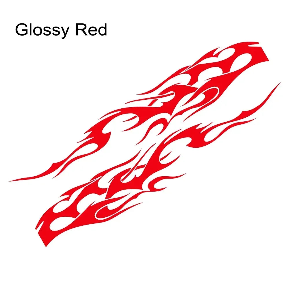 Flame Graphics Side Body Sticker | 2-Piece Universal Vinyl Sports Racing Decal - 200000182:193#Glossy Black;5:361385#150cmx25cm-200000182:29#Glossy White;5:361385#150cmx25cm-200000182:691#Glossy Gray;5:361385#150cmx25cm-200000182:10#Glossy Red;5:361385#150cmx25cm-200000182:350852#Matt Black;5:361385#150cmx25cm-  DRIVEN - 8