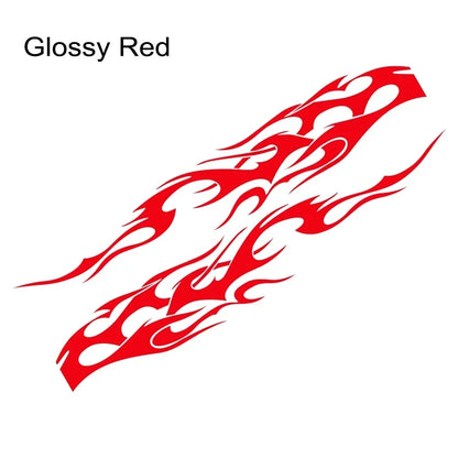Flame Graphics Side Body Sticker | 2-Piece Universal Vinyl Sports Racing Decal - 200000182:193#Glossy Black;5:361385#150cmx25cm-200000182:29#Glossy White;5:361385#150cmx25cm-200000182:691#Glossy Gray;5:361385#150cmx25cm-200000182:10#Glossy Red;5:361385#150cmx25cm-200000182:350852#Matt Black;5:361385#150cmx25cm-  DRIVEN - 8