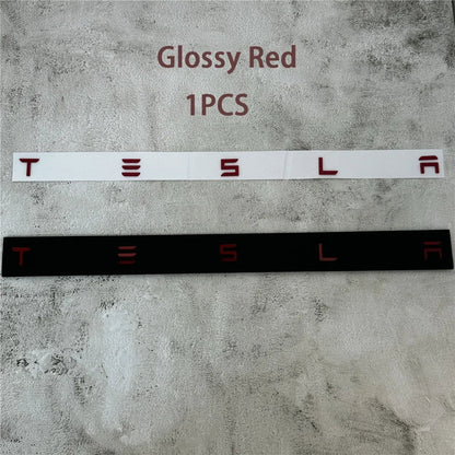 Chrome Tesla Logo Rear Tailgate Emblem Badge | Model 3 / S / X / Y Trunk Sticker Accessory - 14:200004889#Sliver-14:200004890#Glossy Black-14:200004891#Matte Black-14:200002130#Glossy Red-  DRIVEN - 8