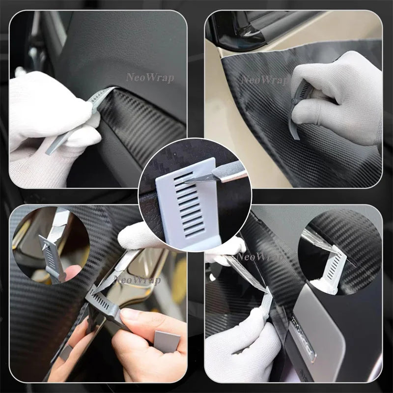Vinyl Wrap Cutting Tape | Finish Line Tape for Car, Motorcycle & Boat Film Installation - 200000182:350852#only 5m tape-200000182:350853#10m with scraper-200000182:350850#5m with scraper-200000182:10#only 10m tape-  DRIVEN - 5