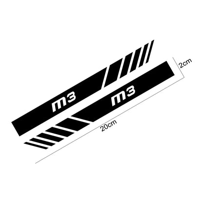 Side Mirror Decoration Sticker for BMW Z4 / M4 / M3 (E85, G29, F82, F83, F80) | 2-Piece Vinyl - 200000182:1052#For Z8;355:203282824#Silver White-200000182:1052#For Z8;355:203282825#Red-200000182:173#For Z1;355:203282825#Red-200000182:496#For Z3;355:203282823#Black-200000182:496#For Z3;355:203282824#Silver White-  DRIVEN - 4