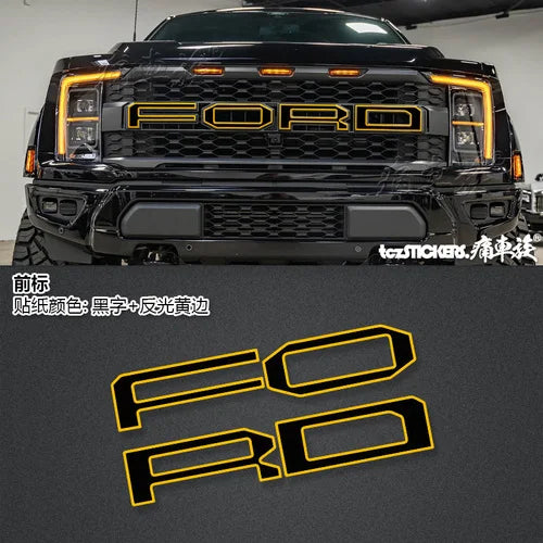 Custom Vinyl Decal Kit for Ford F-150 Raptor 3rd Gen 3.5T (2023) | Special KK Wrap - 200000182:771#l-200000182:200004890#q-200000182:200006152#p-200000182:200013901#o-200000182:200211869#n-  DRIVEN - 16