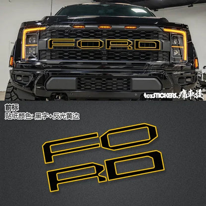 Custom Vinyl Decal Kit for Ford F-150 Raptor 3rd Gen 3.5T (2023) | Special KK Wrap - 200000182:771#l-200000182:200004890#q-200000182:200006152#p-200000182:200013901#o-200000182:200211869#n-  DRIVEN - 16