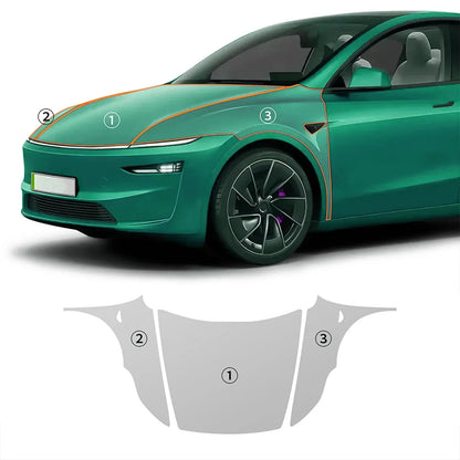 Precut PPF for Tesla Model Y Juniper (2025–2026) | 9-Mil TPU Scratch-Resistant Paint Protection - 200000182:350852#Whole Set;5:200000990#Clear Film-200000182:691#Doors;5:200000990#Clear Film-200000182:10#Rear Trunk;5:200000990#Clear Film-200000182:193#Front;5:200000990#Clear Film-200000182:29#Hood;5:200000990#Clear Film-  DRIVEN - 8