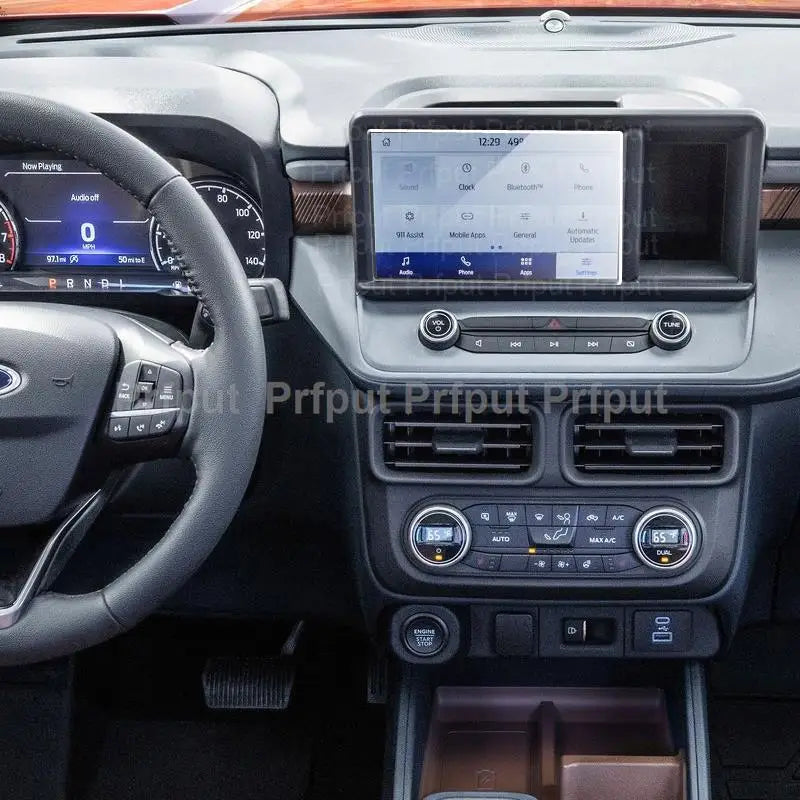 Tempered Glass Screen Protector for Ford Maverick XL/XLT/Lariat (2022) | GPS Navigation Display