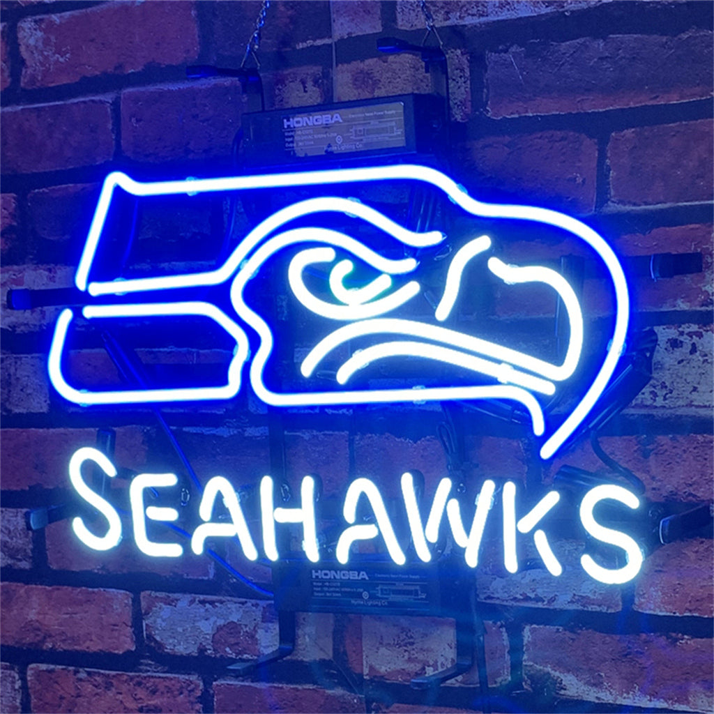 Seattle Seahawks Logo Neon Signs Light - MEXC050-  DRIVEN - 3