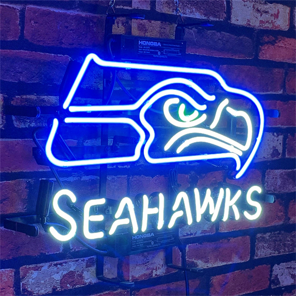 Seattle Seahawks Logo Neon Signs Light - MEXC050-  DRIVEN - 2