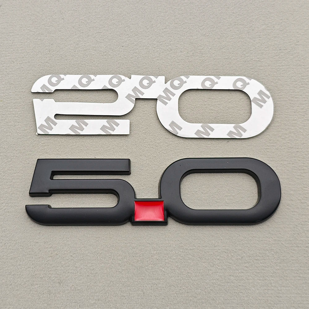3D Metal 5.0 COYOTE V8 Badge | Grille, Trunk & Fender Emblem for Ford Mustang - 200000182:10#Sticker 5.0 Black-200000182:691#Sticker 5.0 Chrome-200000182:29#Sticker 5.0V8 Black-200000182:193#Sticker 5.0V8 Chome-200000182:173#Grill 5.0 Chrome-  DRIVEN - 12