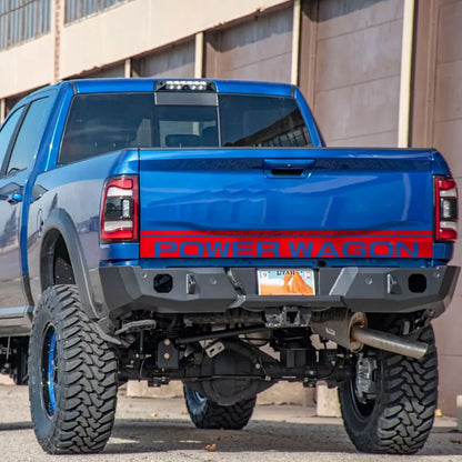 Power Wagon Tailgate Custom Letter Decal for Dodge RAM 1500 / 2500 Rebel | 12-Color Vinyl Sticker - 200000182:200004890#Matt Black-200000182:771#Carbon Fiber-200000182:350853#Matt Sliver-200000182:200006152#Colorful Laser-200000182:173#Glossy Blue-  DRIVEN - 5