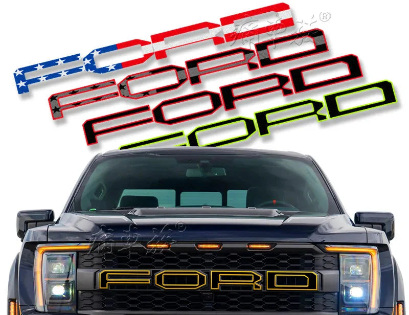 Custom Vinyl Decal Kit for Ford F-150 Raptor 3rd Gen 3.5T (2023) | Special KK Wrap - 200000182:771#l-200000182:200004890#q-200000182:200006152#p-200000182:200013901#o-200000182:200211869#n-  DRIVEN - 5