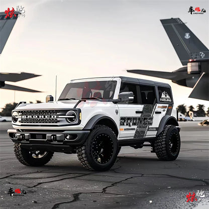 Custom Fashionable Full-Body Modification Vinyl Decal Kit for Ford Bronco | KK Sport Wrap - 200000182:29#L R-  DRIVEN - 4