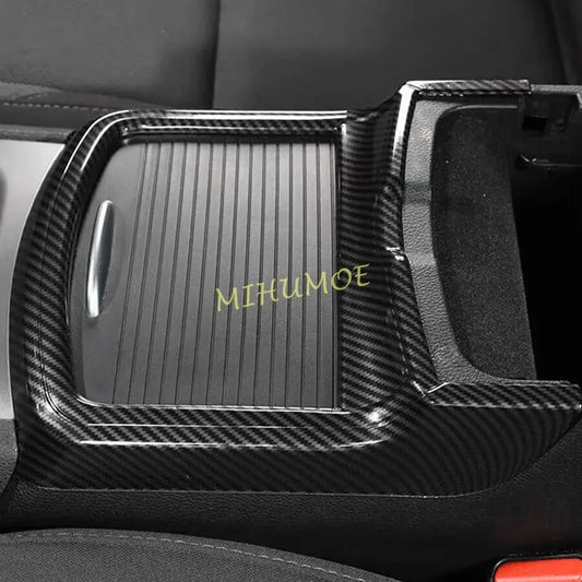 Carbon Fiber Center Console Cup Holder Trim Cover for Dodge Charger / Chrysler 300 | MIHUMOE ISO9001 - <none>-  DRIVEN - 1