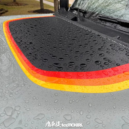 Custom Modified Hood Personality Vinyl Sticker for Ford Bronco | Special KK Film Wrap - 200000182:193#A-200000182:29#B-200000182:1052#K-200000182:350850#L-200000182:350853#M-  DRIVEN - 13