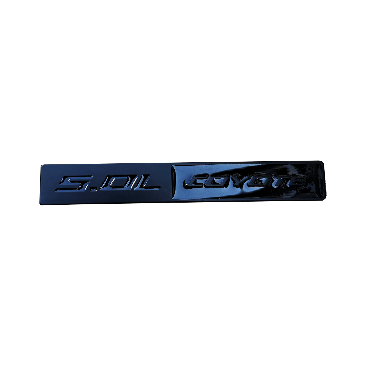 5.0L COYOTE Metal Badge | Trunk & Fender Emblem Sticker for Ford Mustang - 200000182:193#A-200000182:29#B-200000182:691#C-200000182:10#D-  DRIVEN - 9
