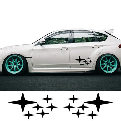 Creative Star Door Side Decal for Subaru Impreza / WRX / STI GDB | 2-Piece Vinyl Sticker - 200000182:691#Glossy Blue;5:200000990#2PCS-200000182:10#Glossy Gray;5:200000990#2PCS-200000182:193#Glossy White;5:200000990#2PCS-200000182:29#Matt Silver;5:200000990#2PCS-200000182:175#Carbon Fiber;5:200000990#2PCS-  DRIVEN - 1