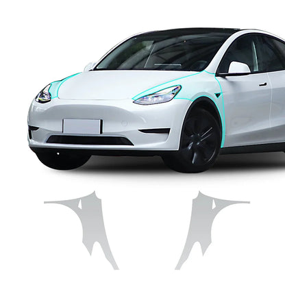 Precut PPF for Tesla Model Y (2020–2024) | 9-Mil TPU Paint Protection Film Clear Bra - 200000182:350686#Fender;5:200000990#Clear Film-200000182:10#Set;5:200000990#Clear Film-200000182:350852#Rear Trunk;5:200000990#Clear Film-200000182:193#Front;5:200000990#Clear Film-200000182:29#Hood;5:200000990#Clear Film-  DRIVEN - 13