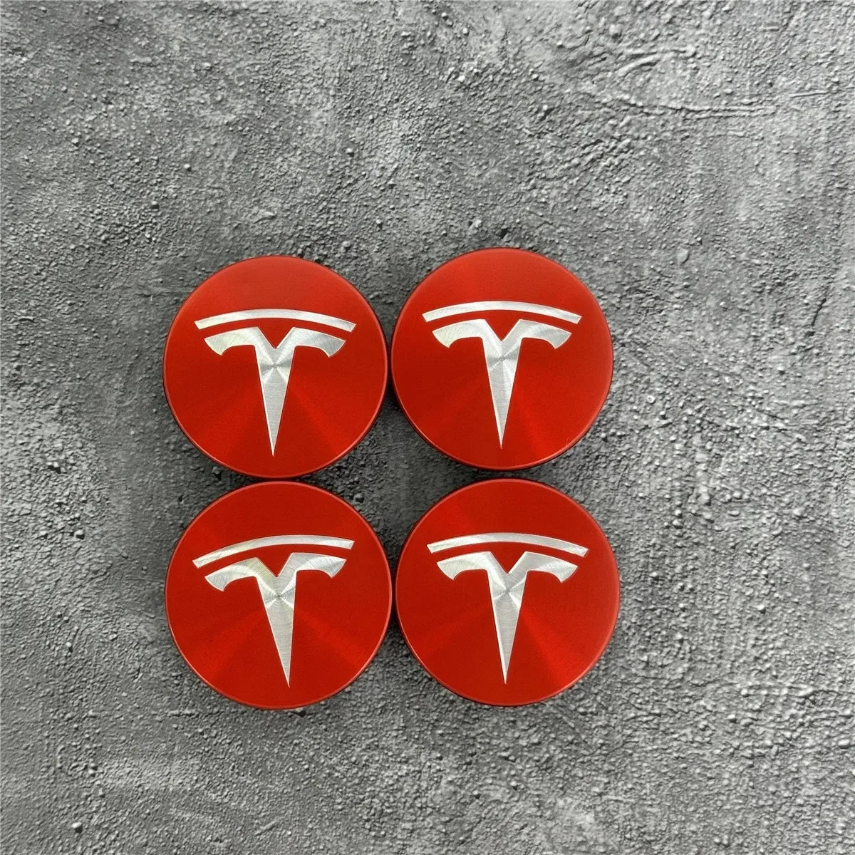 56mm Wheel Center Caps for Tesla Model 3 / Y / S / X | 4-Piece Original Style Hub Cover Set - 14:200002130#Wire-drawing Sliver-14:200004891#Matte Black-14:350853#Red Silver-14:10#Brilliant Silver-14:350852#Matte Black Balck-  DRIVEN - 10