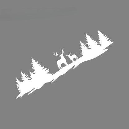 Hunting Deer & Trees Tailgate Decal | 4x4 Off-Road Vinyl Sticker for Pickup Trucks & SUVs - 200000182:350850#Carbon Fiber;5:361385#135x38.7cm-200000182:350850#Carbon Fiber;5:361386#150x43cm-200000182:496#Silver;5:361386#150x43cm-200000182:350686#Gold;5:200000990#100x28.6cm-200000182:350686#Gold;5:361385#135x38.7cm-  DRIVEN - 7