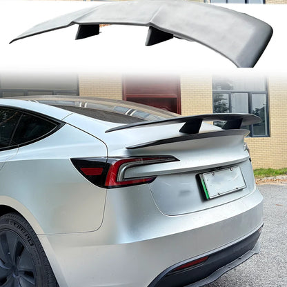 Novitec-Style Rear Trunk Lid Spoiler for Tesla Model 3 (2019–2024) | ABS Luggage Compartment Wing - 14:200004891#Forged Carbon Fiber-14:200004889#Unpainted FRP-14:201619815#Real Carbon Fiber-  DRIVEN - 2