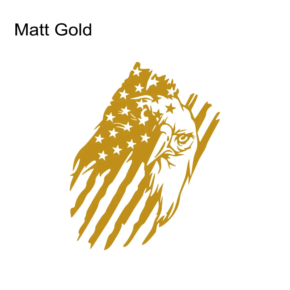 American Bald Eagle Flag Tailgate Decal – Pickup Truck Vinyl Sticker | Ford F-150, Tacoma, Hilux, D-Max, Dodge Ram - 200000182:350852#Glossy Orange;5:361385#50x30cm-200000182:350852#Glossy Orange;5:200000990#40x24cm-200000182:366#Glossy Yellow;5:361385#50x30cm-200000182:366#Glossy Yellow;5:200000990#40x24cm-200000182:691#Glossy Gray;5:361385#50x30cm-  DRIVEN - 10