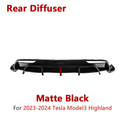 Full Body Kit — Bumper Lips, Diffuser & Spoiler for Tesla Models | Gloss Black & Carbon Tuning - 14:200004890#24M3-Side Skirts-GB-14:200003699#24M3-Rear Wing-GB-14:200002130#24M3-Whole Set-GB-14:200001951#24M3-Front-MB-14:200000914#24M3-Side Skirts-MB-  DRIVEN - 11