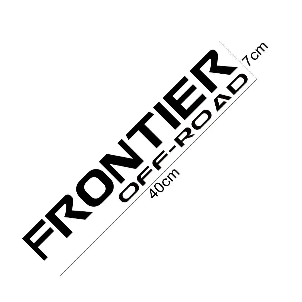 Trunk Bed Side Decal for Nissan Frontier | Custom Vinyl Truck Graphic 2-Pack - 200000182:350850#Matt Black-200000182:350853#Carbon Fiber-200000182:496#Matt Silver-200000182:1052#Colorful Laser-200000182:691#Glossy Gray-  DRIVEN - 6