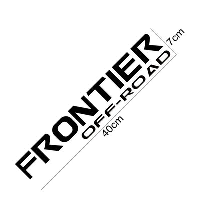 Trunk Bed Side Decal for Nissan Frontier | Custom Vinyl Truck Graphic 2-Pack - 200000182:350850#Matt Black-200000182:350853#Carbon Fiber-200000182:496#Matt Silver-200000182:1052#Colorful Laser-200000182:691#Glossy Gray-  DRIVEN - 6