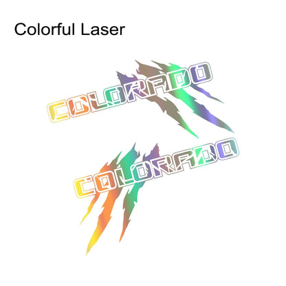 Claw Style Truck Bed Side Decal | Universal Pickup Body Vinyl Graphic - 200000182:200211869#Colorful Laser;5:361386#70x38.9cm-200000182:200211869#Colorful Laser;5:100014064#90x50cm-200000182:200211869#Colorful Laser;5:200000990#40x22cm-200000182:200211869#Colorful Laser;5:361385#50x27.8cm-200000182:350853#Matt Gold;5:361386#70x38.9cm-  DRIVEN - 7