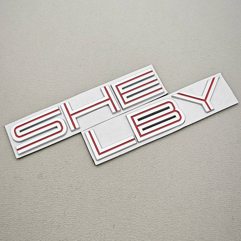 3D Metal GT350 / Shelby / 5.0 Fender & Trunk Badge | Ford Mustang Emblem Sticker - 200000182:350852#GT350 Silver Red-200000182:366#GT500 Silver Red-200000182:691#5.0 V8 Chrome-200000182:10#5.0 V8 Black-200000182:193#5.0 Chrome-  DRIVEN - 10