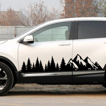 Jungle Forest Mountain Wall & Body Decal | Large Vinyl Sticker for SUV, 4x4, Camper & Off-Road - 200000182:175;5:4182#100cm x 20cm 1pc-200000182:175;5:4183#120cm x 24cm 1pc-200000182:193;5:200000990#140cm x 29cm 1pc-200000182:193;5:100014065#56cm x 11cm 1pc-200000182:193;5:4182#100cm x 20cm 1pc-  DRIVEN - 2
