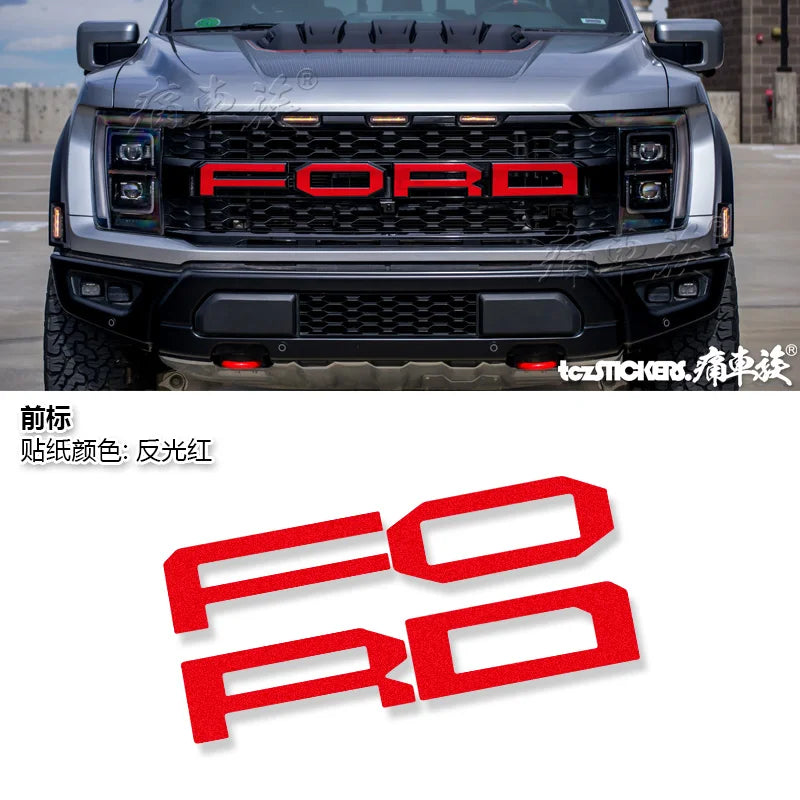 Custom Vinyl Decal Kit for Ford F-150 Raptor 3rd Gen 3.5T (2023) | Special KK Wrap - 200000182:771#l-200000182:200004890#q-200000182:200006152#p-200000182:200013901#o-200000182:200211869#n-  DRIVEN - 4