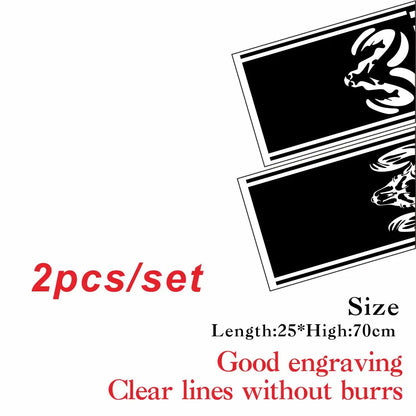 Dodge RAM Creative Stripe Graphic Decal Kit (2 Pcs) – Rear Body Vinyl Sticker | 1500, 2500, 3500, Rebel, Mopar | 2 Styles, 11 Colors - 200000182:200211869;355:203282824#Type 2-2PCS-200000182:200211869;355:203282823#Type 1-2PCS-200000182:350853#Matte Silver;355:203282824#Type 2-2PCS-200000182:350853#Matte Silver;355:203282823#Type 1-2PCS-200000182:350850#Matte Gold;355:203282824#Type 2-2PCS-  DRIVEN - 6