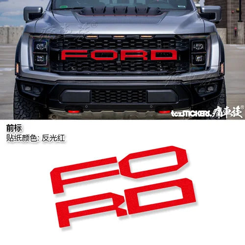 Custom Vinyl Decal Kit for Ford F-150 Raptor 3rd Gen 3.5T (2023) | Special KK Wrap - 200000182:771#l-200000182:200004890#q-200000182:200006152#p-200000182:200013901#o-200000182:200211869#n-  DRIVEN - 7