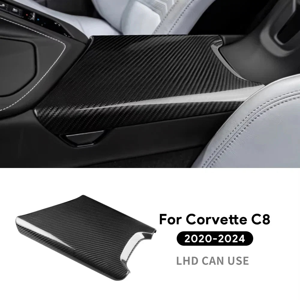 Real Hard Carbon Fiber Interior Sticker for Chevrolet Corvette C8 (2020–2024) | AIRSPEED