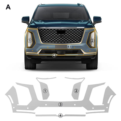 Precut PPF for Cadillac Escalade (2025+) | TPU Paint Protection Film Clear Bra - 200000182:193#Rear Trunk-200000182:175#Rear Side-200000182:366#Whole Set-200000182:29#Hood-200000182:10#Front-  DRIVEN - 10