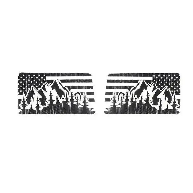 Rear Window Tint Decal Ornament for Ford Bronco (2021+) | PVC Privacy Sticker - 200000182:691#PVC C-200000182:29#PVC B-200000182:193#PVC A-200000182:366#soft carbonfiber D-200000182:350852#PVC D-  DRIVEN - 7