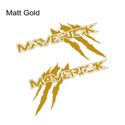 Ford Maverick Claw Style Pickup Bed Side Graphic Kit – Vinyl Decal (2 Pcs) | XLT, XL, V8 | 4 Sizes, 11 Finishes - 200000182:350852#Glossy Orange;5:361386#70x38.9cm-200000182:350852#Glossy Orange;5:361385#50x27.8cm-200000182:350852#Glossy Orange;5:200000990#40x22cm-200000182:10#Glossy Red;5:100014064#90x50cm-200000182:10#Glossy Red;5:361386#70x38.9cm-  DRIVEN - 12