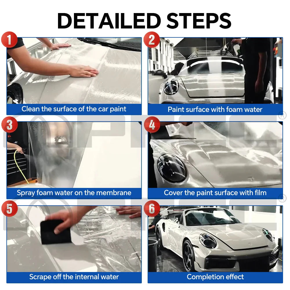 Precut PPF Clear Bra for Tesla Cybertruck (2024–2026) | 9-Mil TPU Paint Protection Film - 14:366#Whole Set;5:200000990#Glossy Clear Film-14:350852#Rear Trunk;5:361385#Matte Clear Film-14:366#Whole Set;5:361385#Matte Clear Film-14:29#Hood;5:200000990#Glossy Clear Film-14:193#Front;5:361385#Matte Clear Film-  DRIVEN - 6